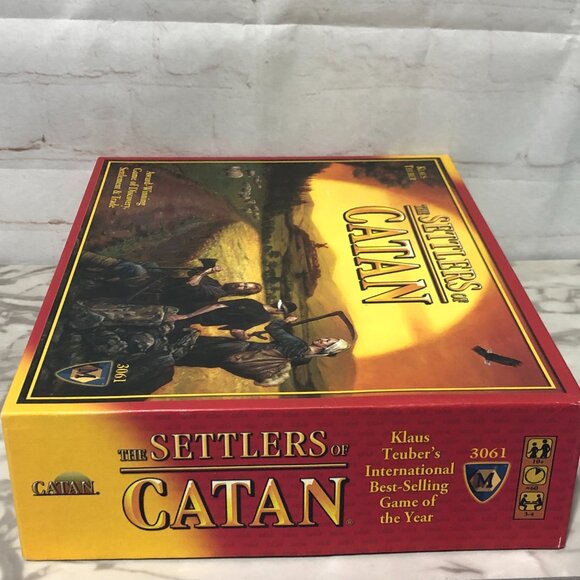 The Settlers of Catan Board Game 3061 Mayfair Games Klaus Teuber Complete - Picture 4 of 9